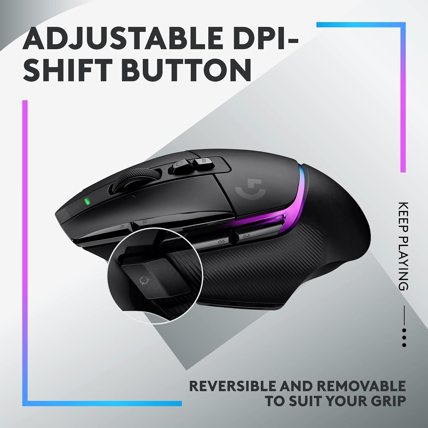  Logitech G502 X Plus Wireless RGB Gaming Mouse